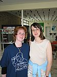 Die Organisatorinnen Nicole und Kathrin
