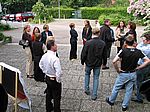 Vor der Aula 3